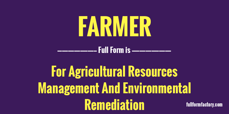 farmer-full-form