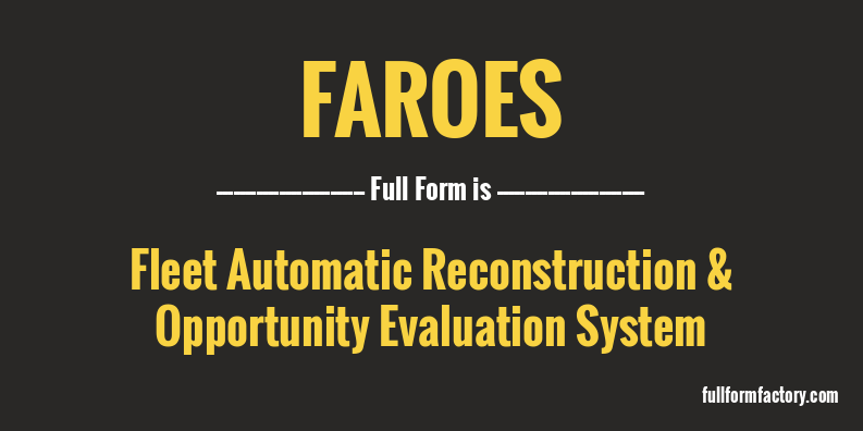 faroes-full-form