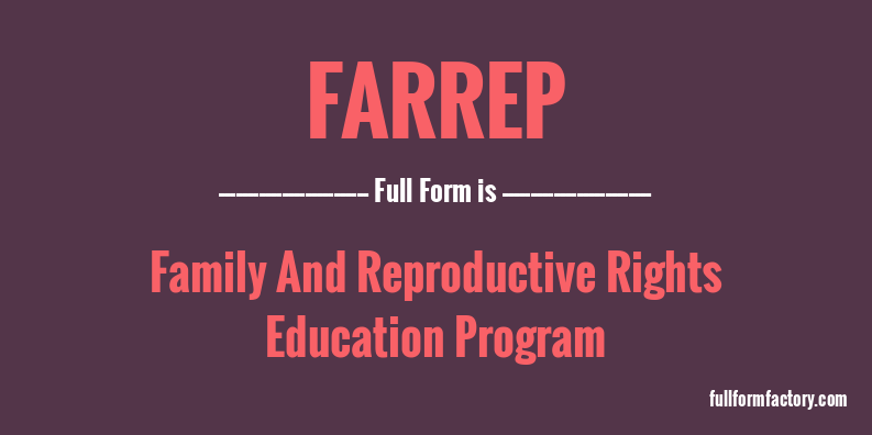 farrep-full-form