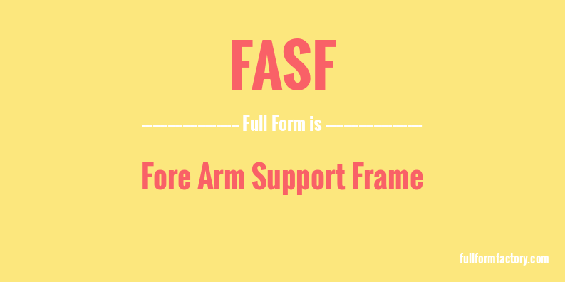 fasf-full-form