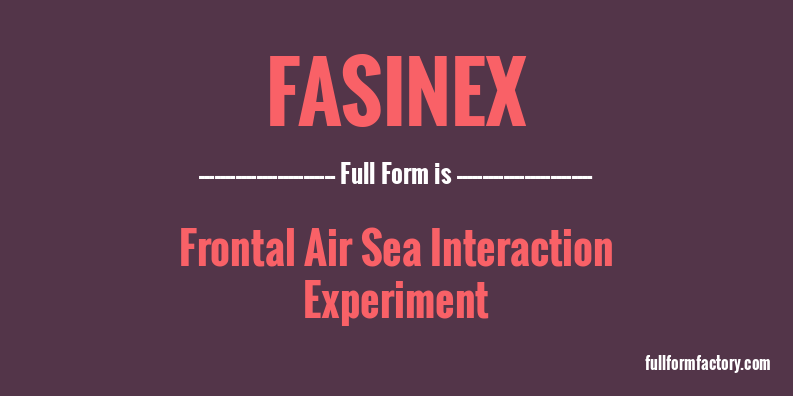 fasinex-full-form