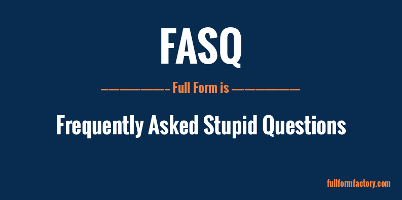 fasq-full-form