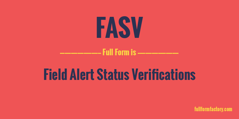 fasv-full-form