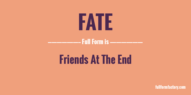 fate-full-form