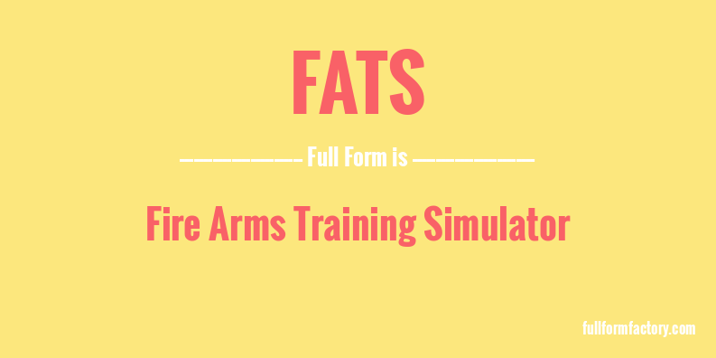 fats-full-form