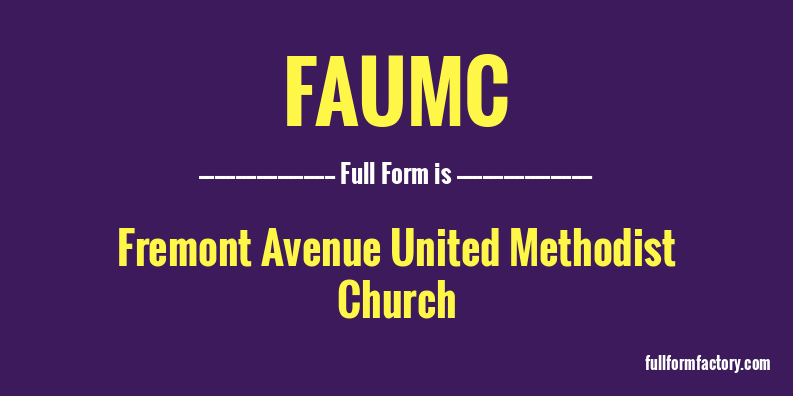 faumc-full-form