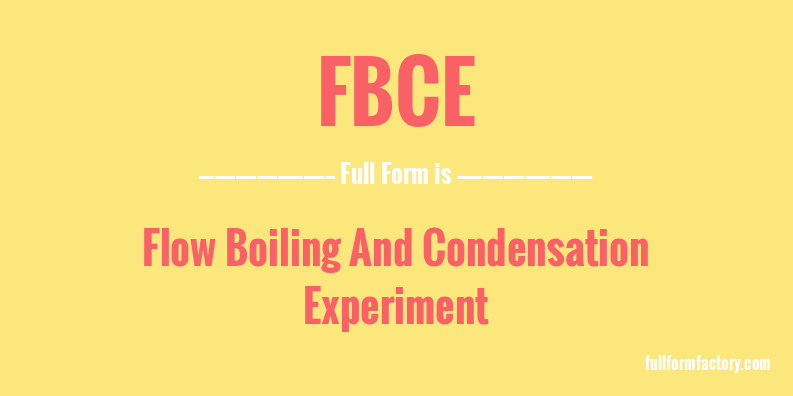 fbce-full-form