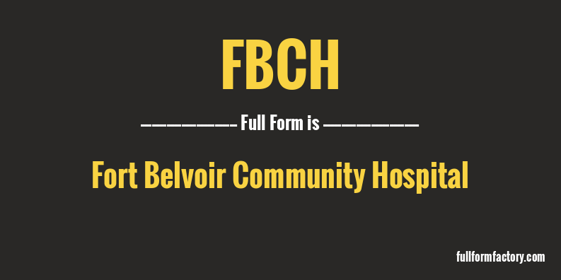 fbch-full-form