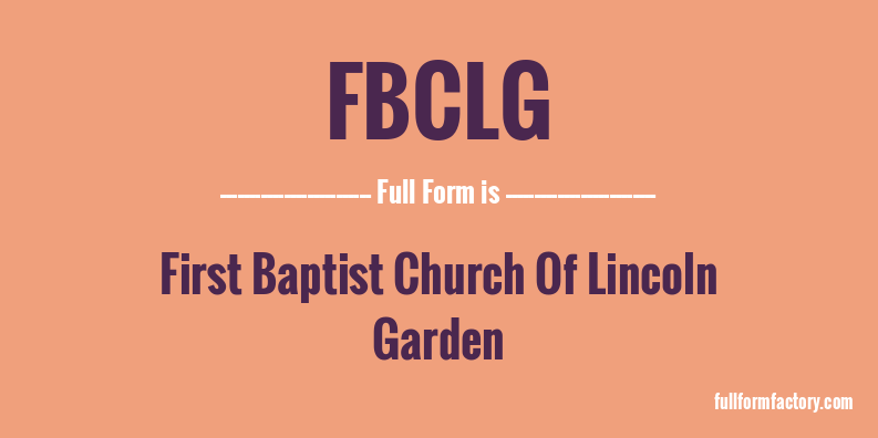 fbclg-full-form