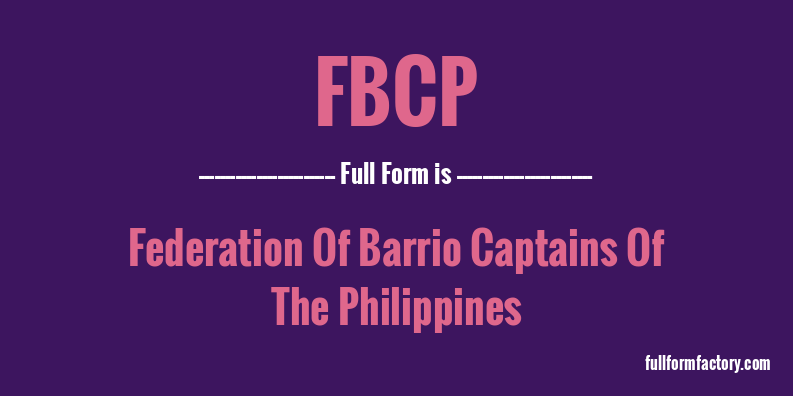 fbcp-full-form