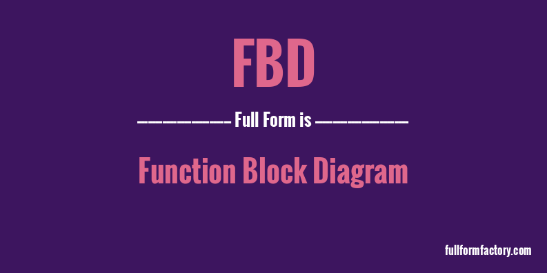 fbd-full-form