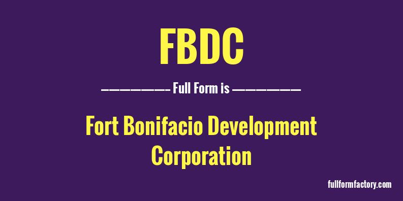 fbdc-full-form