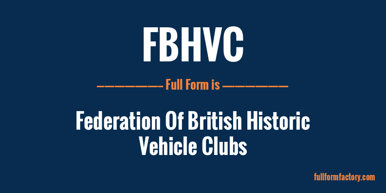 fbhvc-full-form