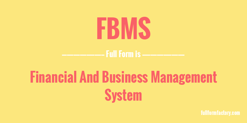 fbms-full-form
