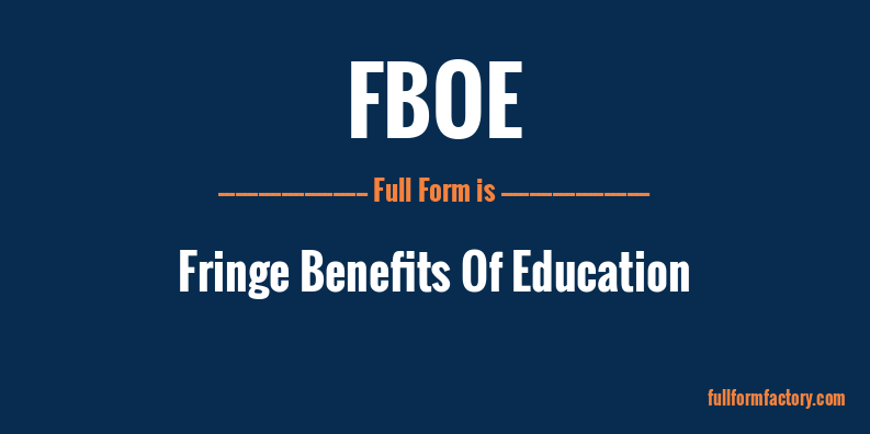 fboe-full-form