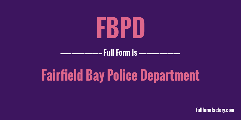 fbpd-full-form