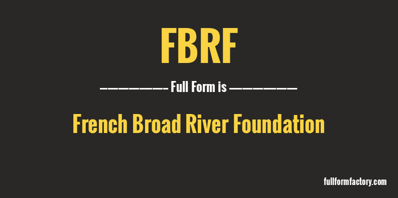 fbrf-full-form