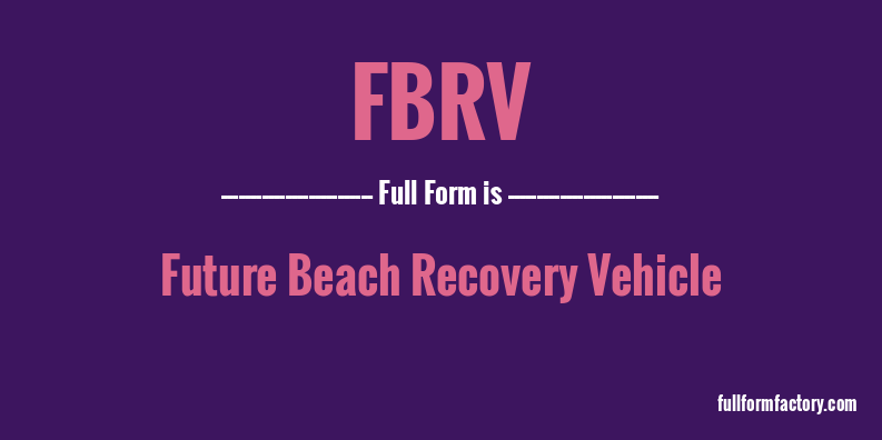 fbrv-full-form