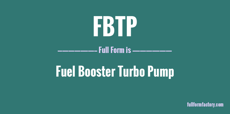fbtp-full-form