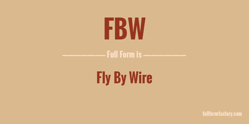 fbw-full-form