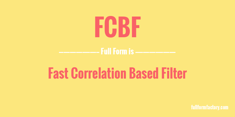 fcbf-full-form