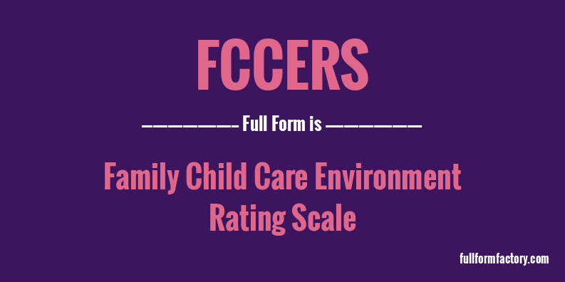 fccers-full-form