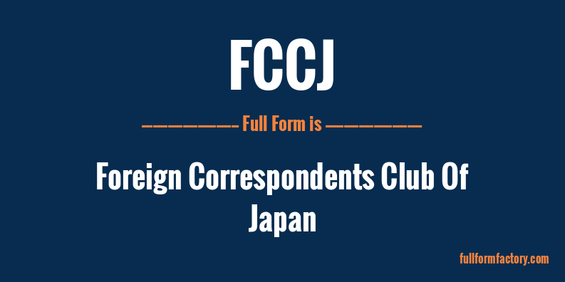 fccj-full-form