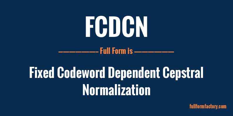 fcdcn-full-form
