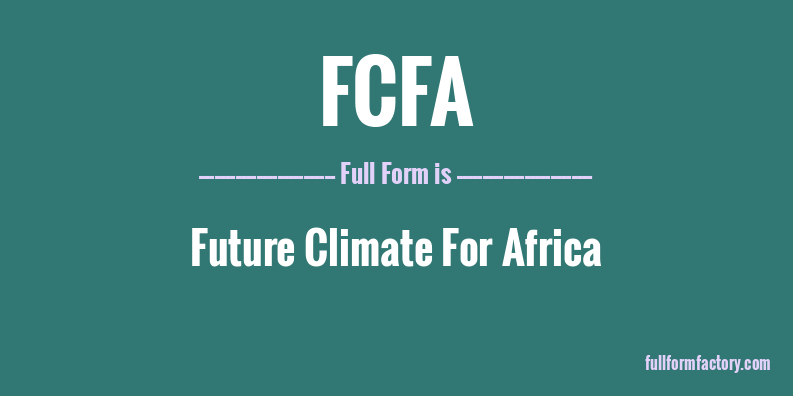 fcfa-full-form