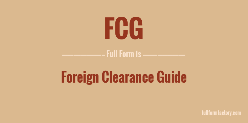 fcg-full-form