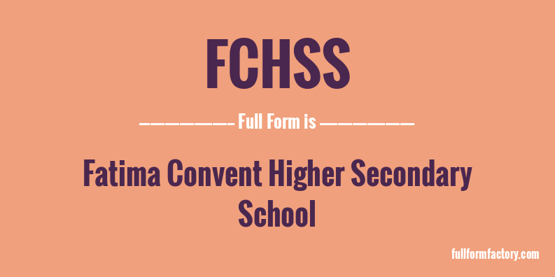 fchss-full-form