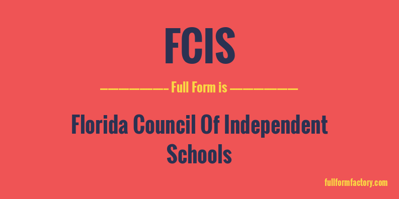 fcis-full-form
