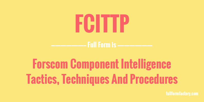 fcittp-full-form