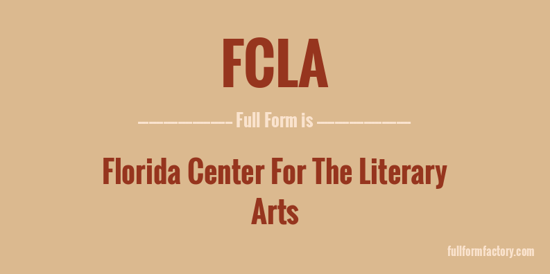 fcla-full-form