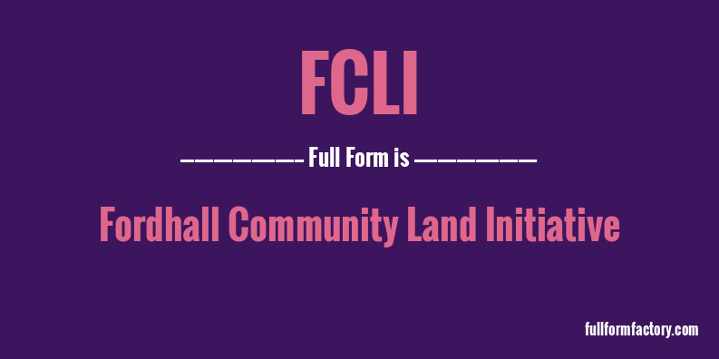 fcli-full-form