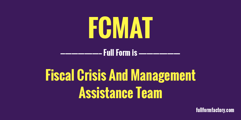 fcmat-full-form