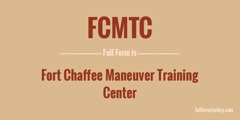 fcmtc-full-form