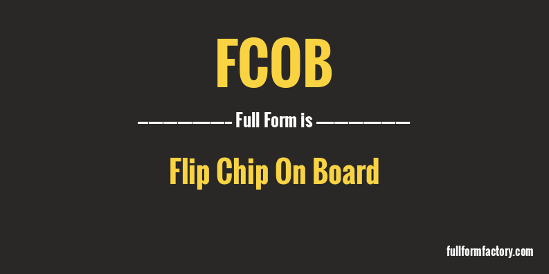 fcob-full-form