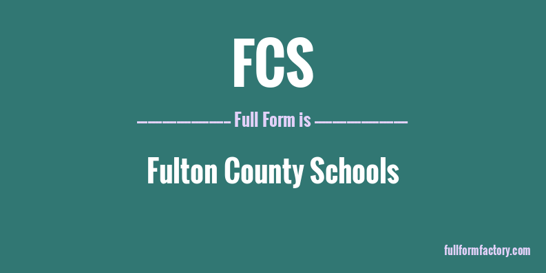 fcs-full-form