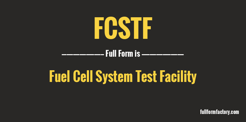 fcstf-full-form