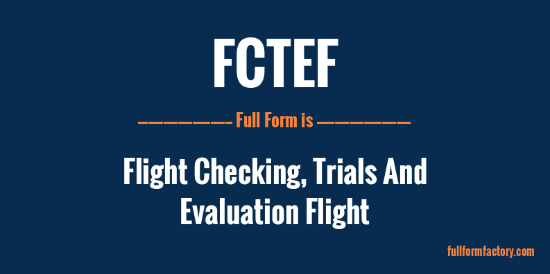 fctef-full-form