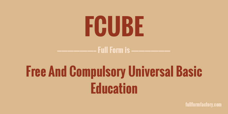 fcube-full-form