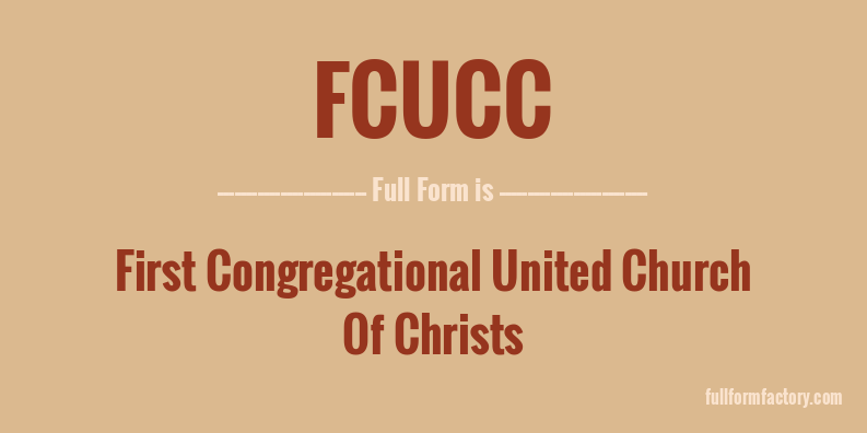 fcucc-full-form