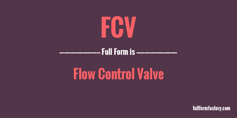 fcv-full-form