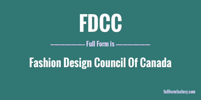 fdcc-full-form