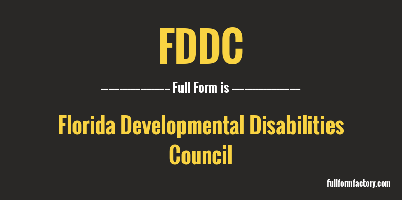 fddc-full-form