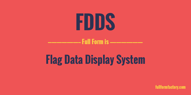 fdds-full-form