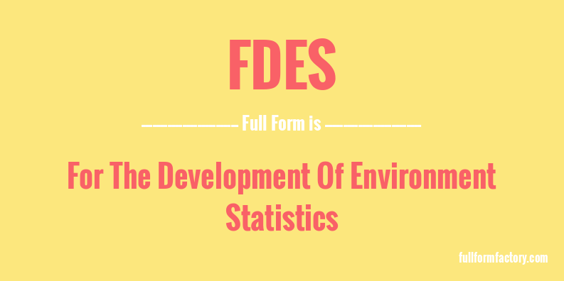 fdes-full-form