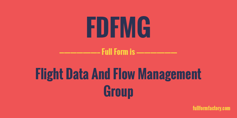 fdfmg-full-form