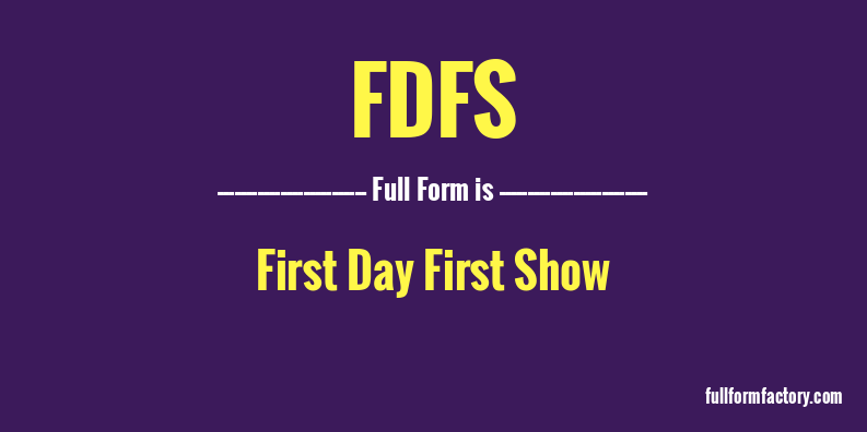 fdfs-full-form